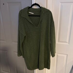 Abercrombie & Fitch Olive Green Mini Dress